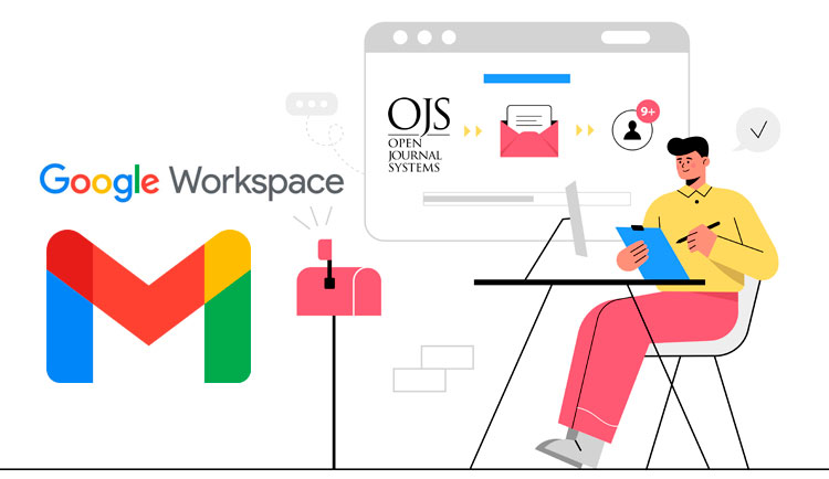 Como configurar o envio de e-mails no OJS com Gmail e Google Workspace: guia passo a passo
