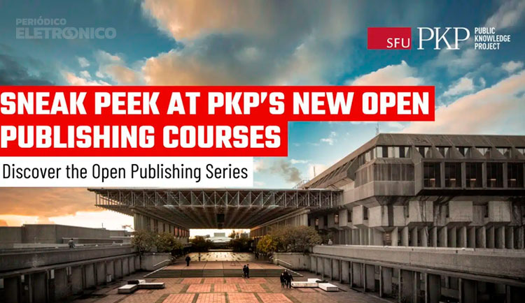 Nova série de cursos em acesso aberto: PKP e SFU abrem cadastro para trilha de 10 semanas com foco em edição de periódicos